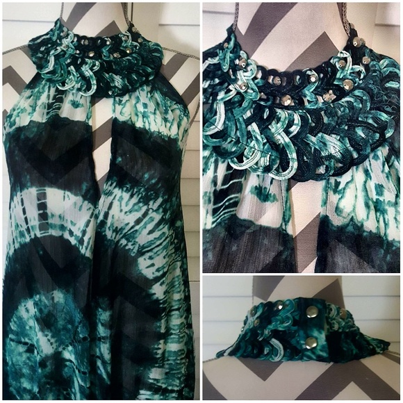 🌴Bohemian🌴Tropical🌴 Maxy Dress NWOT! - Picture 5 of 7